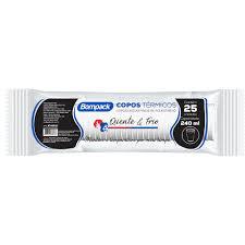 Copo Termico Bompack 240ML 25UN