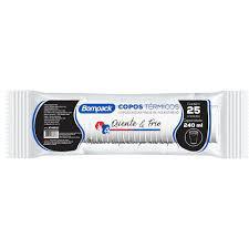 Copo Termico Bompack 240ML 25UN