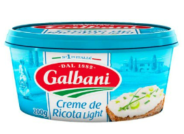 Creme de Ricota Galbani Light 200G