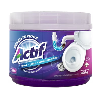 Desentupidor Actif P/Pias e Vasos 300G