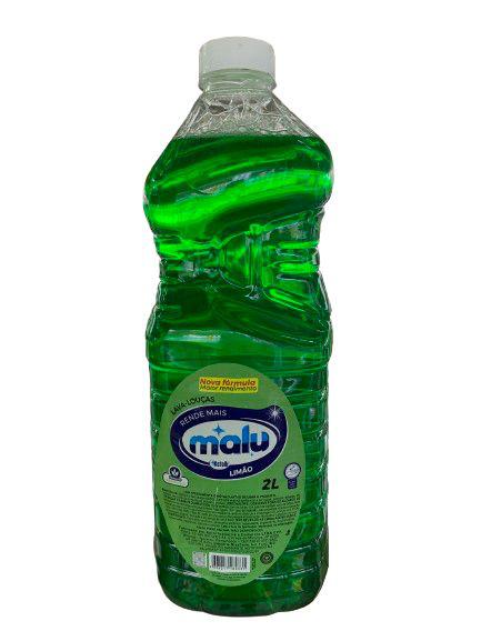 Detergente Malu Limao 6 X 2L
