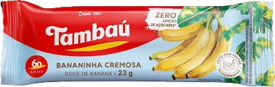 DOCE BANANINHA CREMOSA TAMBAU ZERO ACUC 23G