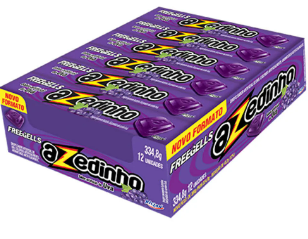 Drops Freegells Play Azedinho Uva 12UN