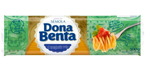 Espaguete Dona Benta Semola 500G