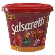 Extrato de Tomate Salsaretti Ceb e alho 300G
