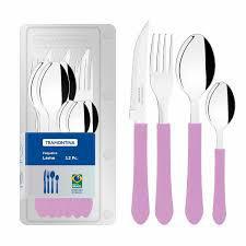 Faqueiro Leme Inox 12PCS Lavanda 1UN