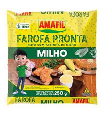 Farofa Pronta Amafil Milho 10 X 250G