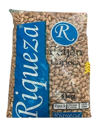 FEIJAO CARIOCA RIQUEZA T2 1KG