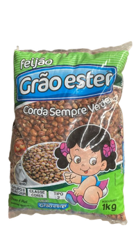Feijao de Corda Grao Ester Sempre Verde 1KG