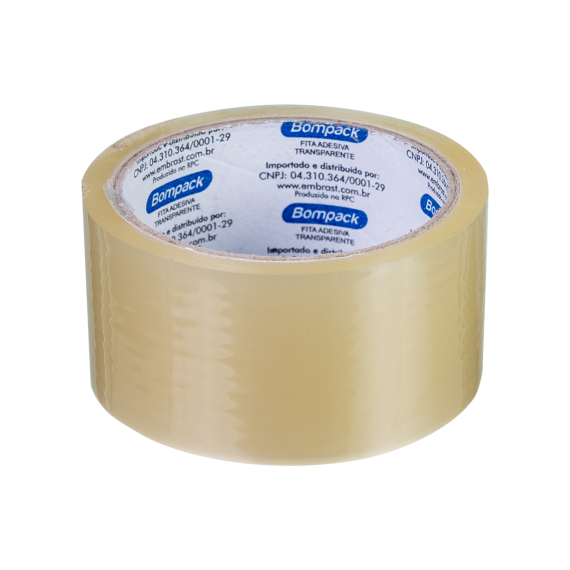 Fita Transp Bompack 48MM X 45MT Larga 1UN