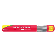 Rolo de Aluminio Parana 45CM X 7,5MT 1UN