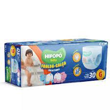 Fralda Desc Hipopo Baby Jumbo GD 30UN