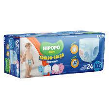 Fralda Desc Hipopo Baby Jumbo XG 24UN