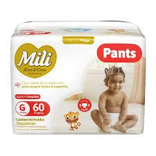 FRALDA DESC MILI L CARE PANTS MEGA GD 60UN