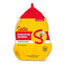 Frango Inteiro Sadia S/Miudos Temp Cong KG