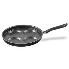 Frigideira 4 Ovos Ebony PT 1,3L 1UN