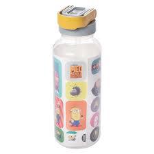Garrafa Fun TP Plasutil Aut Minionss 600ML 1UN