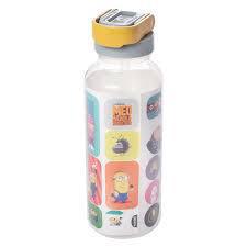 Garrafa Fun TP Plasutil Aut Minionss 600ML 1UN