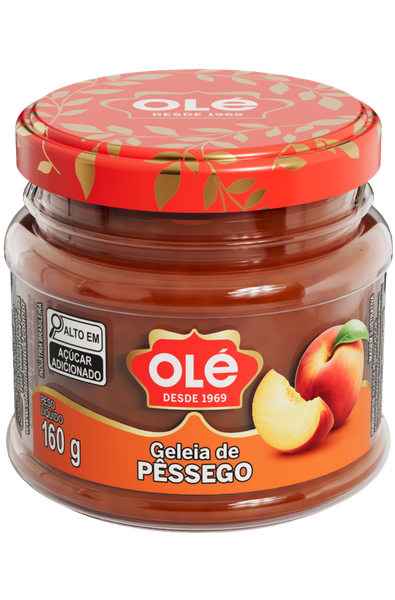 GELEIA DE PESSEGO OLE 160G