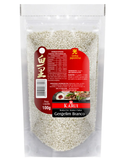 Gergelim Branco Karui 500G