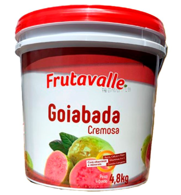 DOCE FRUTAVALLE DE GOIABA CREMOSA 4,6KG