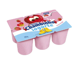 Iogurte Chambinho Polpa Morango 510G