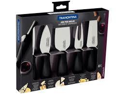 Jogo P/Queijo Tramon Inox 5pc Plenus Pre 1UN