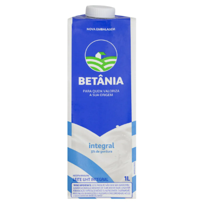 Leite Uht Betania Integ Vitaminado 1L