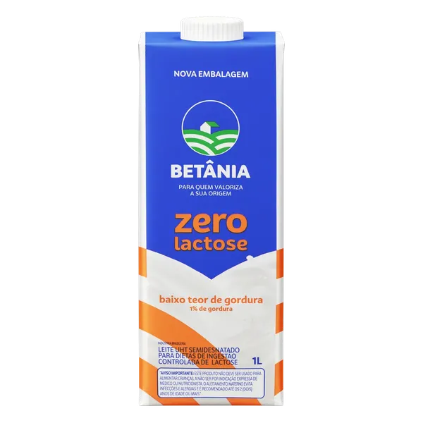 Leite Uht S/Lactose Lactolivre Semidesn. 1L