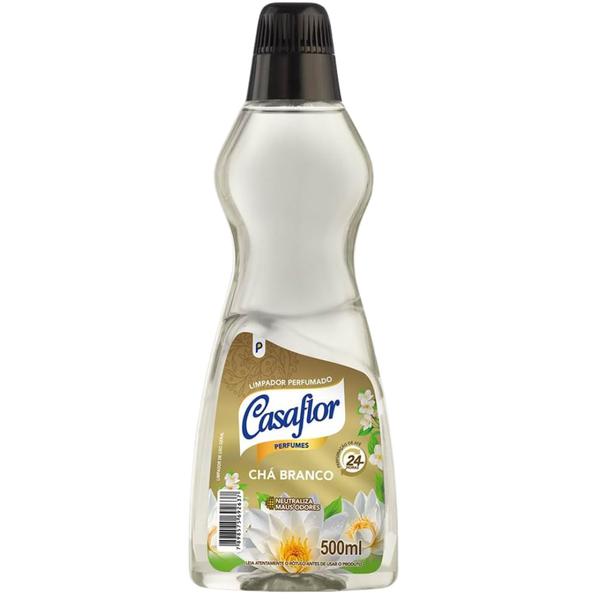 LIMPADOR MULT TUDO+ CASAFLOR CHA BRANCO 500ML