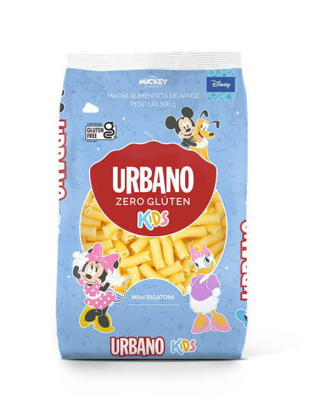 Macarrao De Arroz Urbano Kids Mini Rigat 500G
