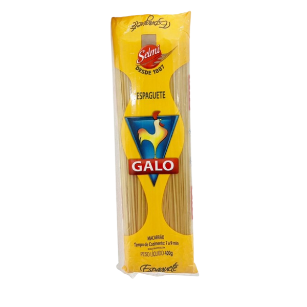 Macarrao Espaguete Galo Comum AM 400G