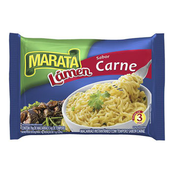 Macarrao Inst.Marata Carne 74G
