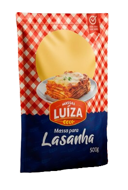 MASSA DE LASANHA LUIZA 500G