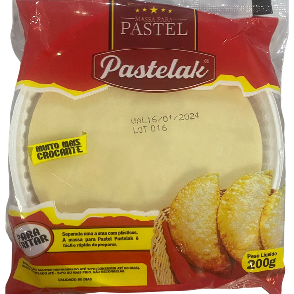 Massa de Pastel Pastelak Cumbuca 200G