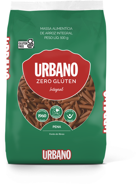 Massa Pena De Arroz Urbano Integral  500G