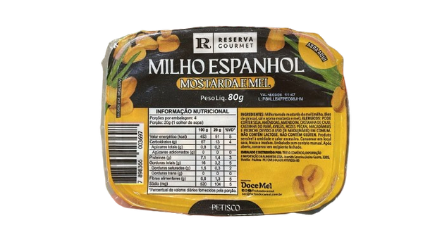 Milho Torrado Esp Res Gourmet Most/Mel 80G