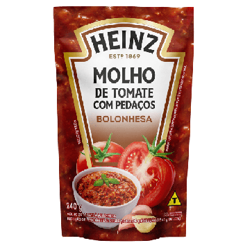 Molho de Tomate Heinz Bolonhesa 240G