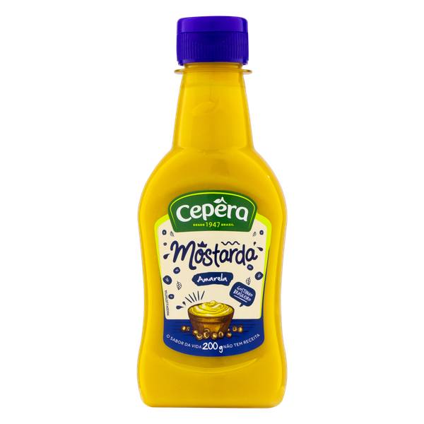 Mostarda Amarela Cepera 200G