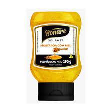 Mostarda Bonare C/Mel Gourmet Top Down 190G