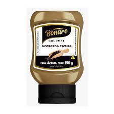 Mostarda Bonare Gourmet T.Down Escura 190G