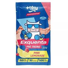 MUKE EXQUENTA PRE TREINO PINK LEMON 20G
