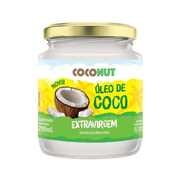 Oleo de Coco Extra Virgem Coconut 200ML