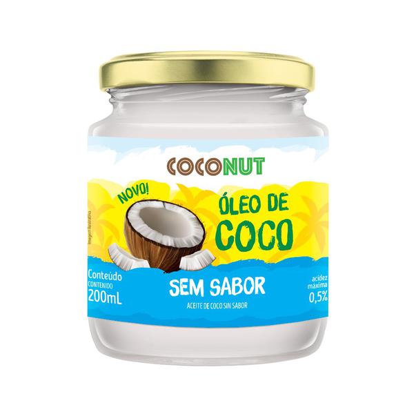 Oleo de Coco S/Sabor Coconut 200ML