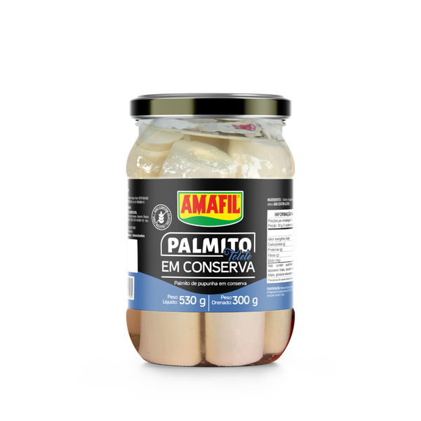 Palmito Amafil em Rodela 530G