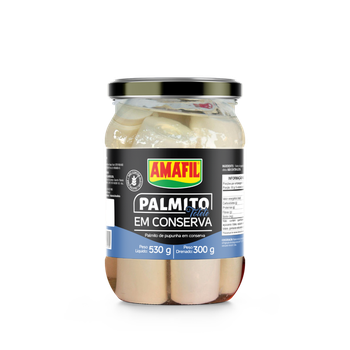 Palmito Amafil Picado 530G