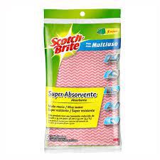 Pano Multiuso Scoth-Brite Rosa 5UN