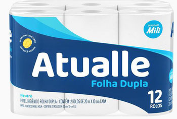 PAPEL HIG MILI ATUALLE MAS FD 20M 12UN