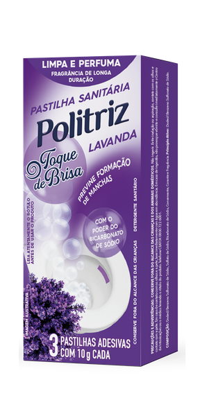 Pastilha Sanitaria Politriz Lavanda 3UN