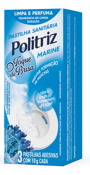 Pastilha Sanitaria Politriz Marine 3UN